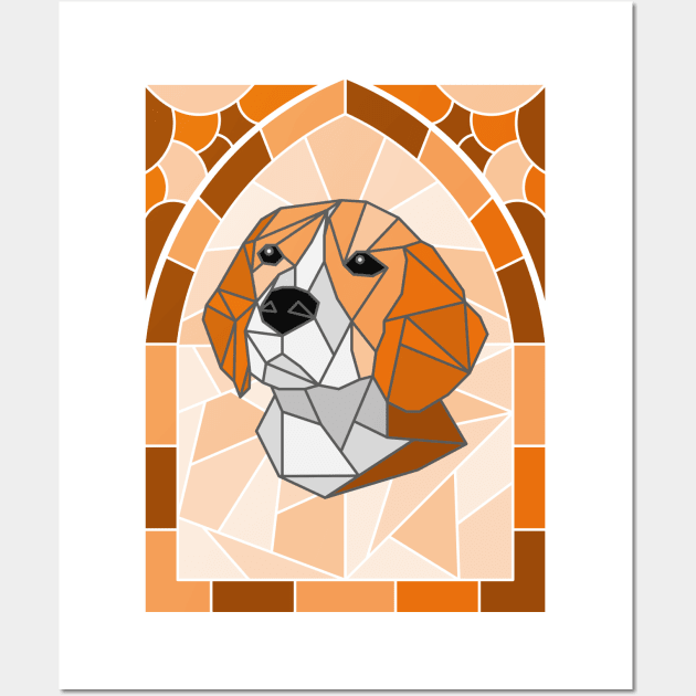 Stained Glass Beagle Wall Art by inotyler